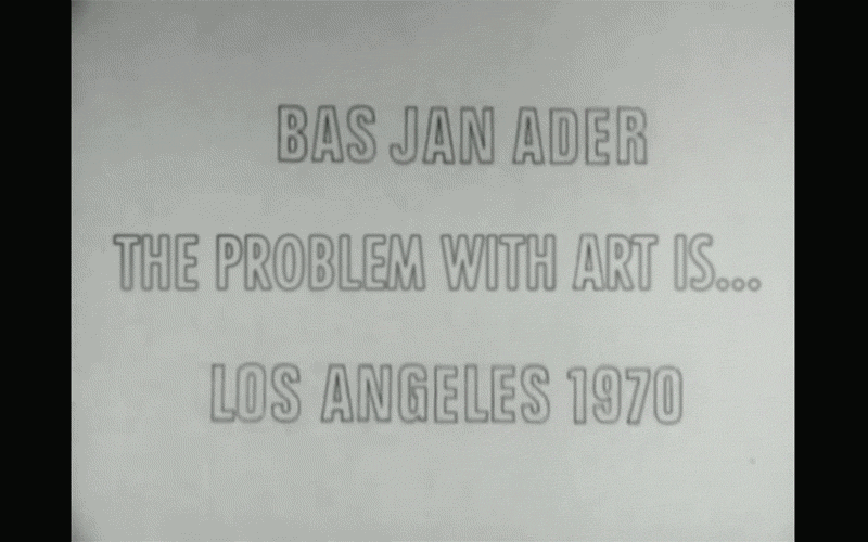 Bas Jan Ader