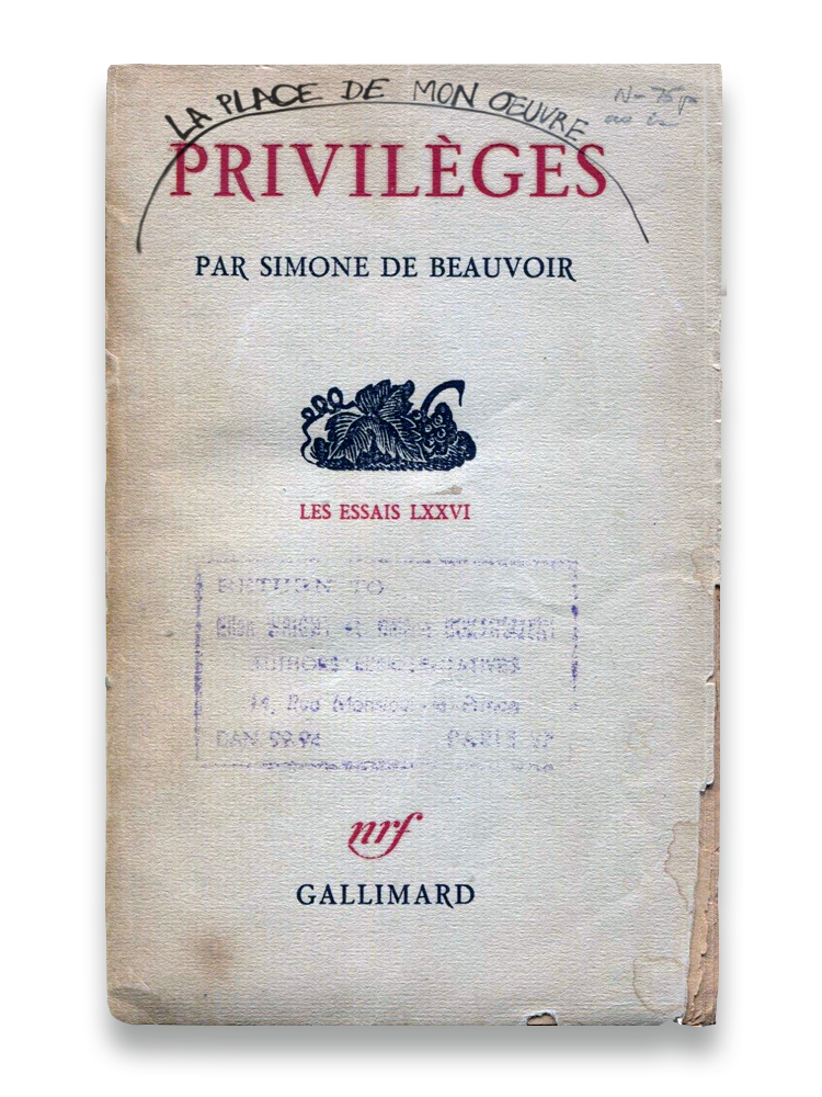 Simone de Beauvoir