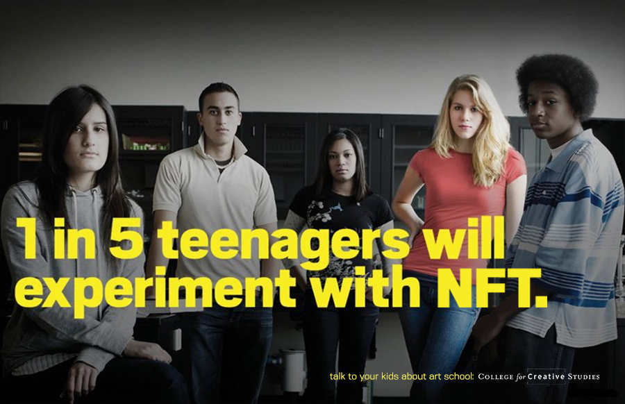 1 in 5 teenagers will experiment with NFT