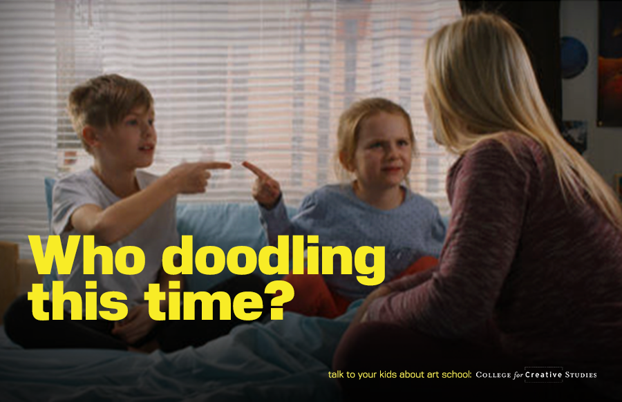 Who doodling this time?