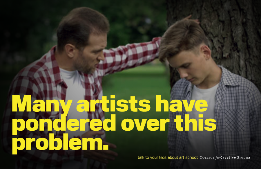 Many artists have pondered over this problem